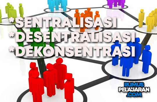 Pengertian Sentralisasi Desentralisasi dan Dekonsentrasi Definisi Ciri Tujuan Kelebihan Kekurangan & Contohnya
