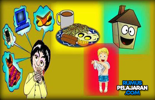 Materi Kebutuhan Primer Sekunder Tersier Contoh