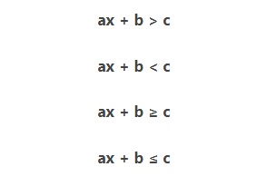 Pertidaksamaan Linear Satu Variabel