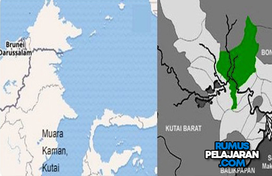 Letak Kerajaan Kutai